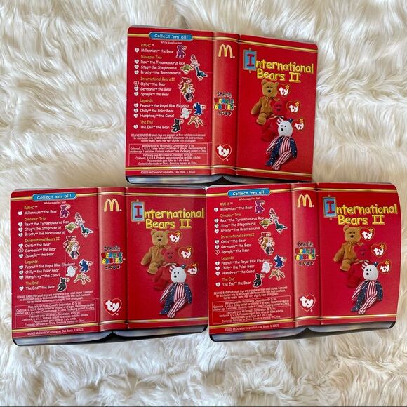 Complete Set McDonald’s Ty Teenie Beanie Babies 2000 - Picture 5 of 11